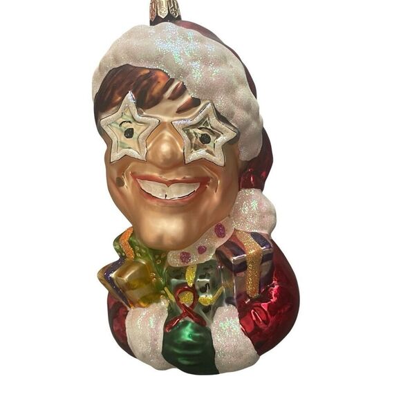 Christopher Radko Hand Blown Glass Christmas Ornament Sir Elton John *read - Picture 8 of 11